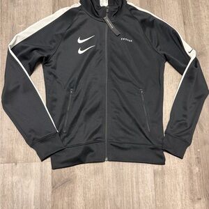 Nike Men's Black and Gray Windbreaker